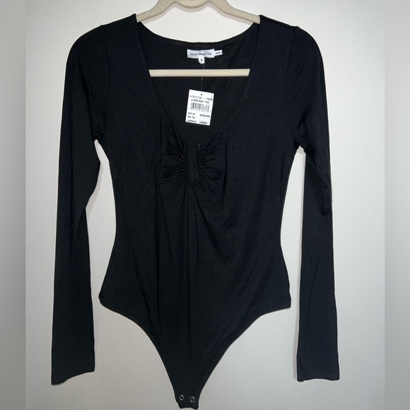 Good American U-Ring Long Sleeve Bodysuit 2 M - Picture 4 of 7